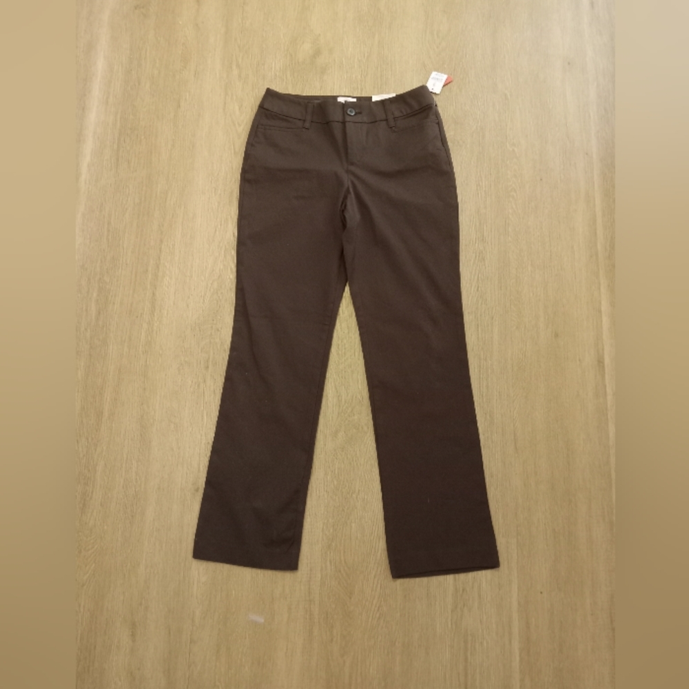 St Johns Bay Brown Secretly Slender pants